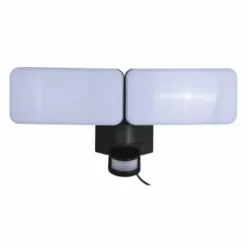 * Outdoor Lighting|Best Sale Patriot Lighting® Black Led Dual Head Solar Motion Sensor Outdoor Security Flood Light