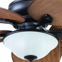 * Ceiling Fans|Best Sale Patriot Lighting™ Florida Breeze 52″ Bronze Indoor/Outdoor Led Ceiling Fan