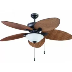 * Ceiling Fans|Best Sale Patriot Lighting™ Florida Breeze 52″ Bronze Indoor/Outdoor Led Ceiling Fan