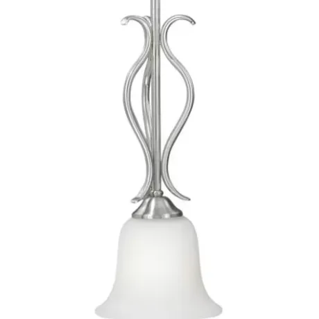 * Indoor Lighting|Best Sale Patriot Lighting® Samantha Satin Nickel 1-Light Mini Pendant