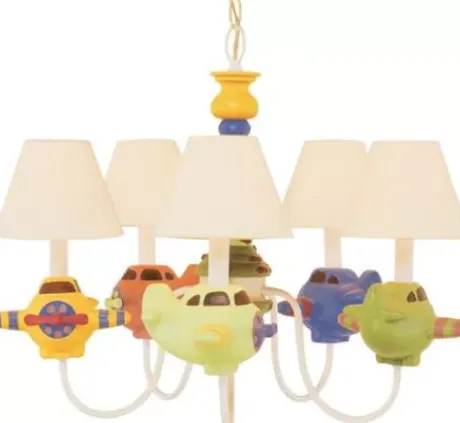 * Indoor Lighting|Best Sale Patriot Lighting® Airplane 5-Light Chandelier