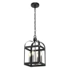 * Indoor Lighting|Brand New Patriot Lighting® Bazel Black 4-Light Pendant