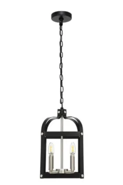 * Indoor Lighting|Brand New Patriot Lighting® Bazel Black 4-Light Pendant