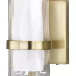 * Indoor Lighting|Brand New Patriot Lighting® Vilo Natural Brass 1 Light Vanity Light