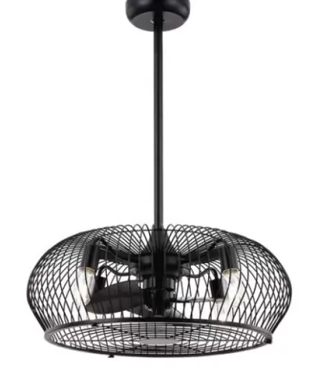 * Ceiling Fans|Brand New Patriot Lighting™ Cyrille 24″ Indoor Led Fandelier