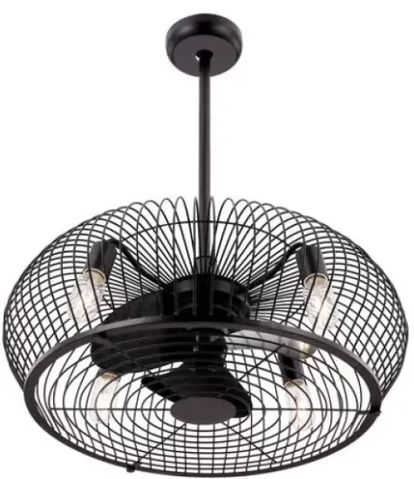 * Ceiling Fans|Brand New Patriot Lighting™ Cyrille 24″ Indoor Led Fandelier