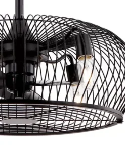 * Ceiling Fans|Brand New Patriot Lighting™ Cyrille 24″ Indoor Led Fandelier