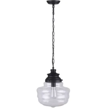 * Indoor Lighting|Brand New Patriot Lighting® Caffrey Oil-Rubbed Bronze 1-Light Pendant