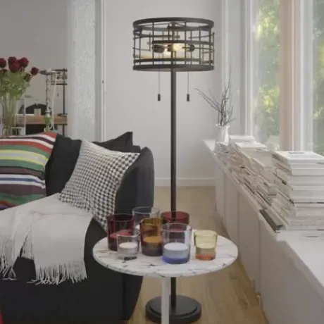 * Indoor Lighting|Brand New Patriot Lighting® Darnelle Floor Lamp