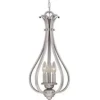 * Indoor Lighting|Brand New Patriot Lighting® Monrovia Brushed Nickel 3-Light Pendant