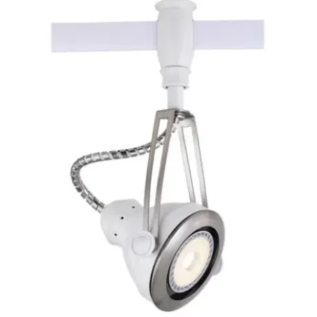 * Indoor Lighting|Brand New Patriot Lighting® Trella 1-Light White Led Track Lighting Head