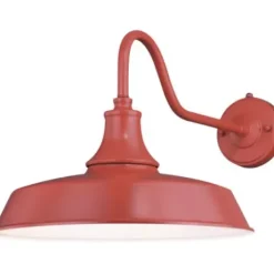 * Outdoor Lighting|Brand New Patriot Lighting® Dorado Red Outdoor Wall Light