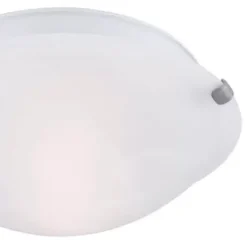 * Indoor Lighting|Brand New Patriot Lighting® Clifton Brushed Nickel 2-Light Flush Mount Ceiling Light