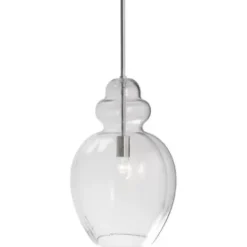 * Indoor Lighting|Brand New Patriot Lighting® Kacie Brushed Nickel 1 Light Pendant