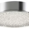 * Indoor Lighting|Brand New Patriot Lighting® Cressa Polished Chrome Integrated Led Flush Mount Ceiling Light