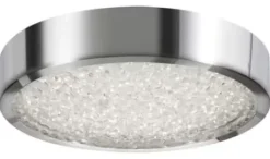 * Indoor Lighting|Brand New Patriot Lighting® Cressa Polished Chrome Integrated Led Flush Mount Ceiling Light