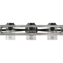 * Indoor Lighting|Brand New Patriot Lighting® Lizzie Matte Black 3-Light Vanity Light