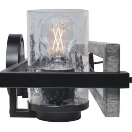 * Indoor Lighting|Brand New Patriot Lighting® Lizzie Matte Black 3-Light Vanity Light
