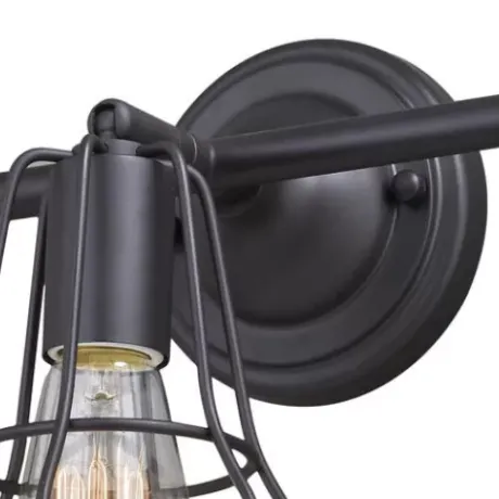 * Indoor Lighting|Brand New Patriot Lighting® Clybourn Oil Rubbed Bronze 3 Light Vanity Light