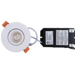 * Indoor Lighting|Budget Patriot Lighting® 3″ Led Recessed Gimbal Retrofit Downlight – 6 Pack