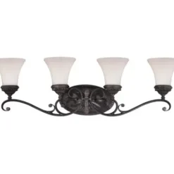* Indoor Lighting|Budget Patriot Lighting® Avenant Bronze 4 Light Vanity Light