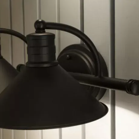 * Indoor Lighting|Budget Patriot Lighting® Akron Oil Rubbed Bronze 2 Light Vanity Light