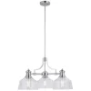 * Indoor Lighting|Budget Patriot Lighting® Beloit Satin Nickel 3 Light Chandelier