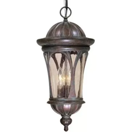 * Outdoor Lighting|Budget Patriot Lighting® Cambria Royal Bronze Outdoor Pendant Light
