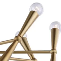 * Indoor Lighting|Budget Patriot Lighting® Greer 16-Light Antique Gold Chandelier