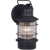 * Outdoor Lighting|Budget Patriot Lighting® Hyannis Textured Black Outdoor Wall Light