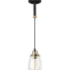 * Indoor Lighting|Budget Patriot Lighting® Kassidy Black Mini Pendant