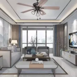 * Ceiling Fans|Budget Patriot Lighting™ Manchester Ii 52″ Bronze Indoor Led Ceiling Fan