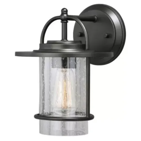 * Outdoor Lighting|Budget Patriot Lighting® Merrick Oil-Rubbed Bronze Outdoor Wall Light