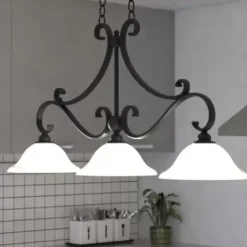 * Indoor Lighting|Budget Patriot Lighting® Monrovia Oil Burnished Bronze 3 Light Chandelier