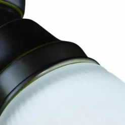 * Ceiling Fans|Budget Patriot Lighting® Porter Ii 3-Light Oil-Rubbed Bronze Led Ceiling Fan Light