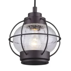 * Indoor Lighting|Budget Patriot Lighting® Potter Oil-Rubbed Bronze 1-Light Pendant
