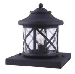 * Outdoor Lighting|Budget Patriot Lighting® Sonoma Black Outdoor Post Light