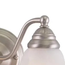 * Indoor Lighting|Budget Patriot Lighting® Standford Brushed Nickel 2 Light Vanity Light