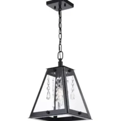* Indoor Lighting|Budget Patriot Lighting® Tremont Matte Black 1 Light Pendant