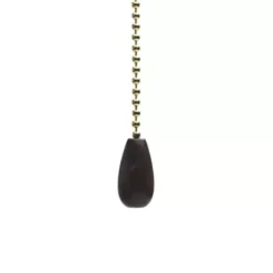 * Ceiling Fans|Budget Patriot Lighting® Walnut Teardrop Pull Chain