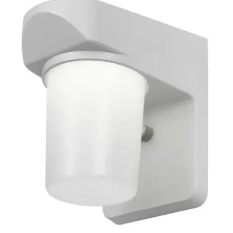 * Outdoor Lighting|Budget Patriot Lighting® White Led Dusk-To-Dawn Outdoor Security Jelly Jar
