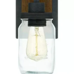 * Indoor Lighting|Budget Patriot Lighting® Wheland Matte Black 1-Light Vanity Light