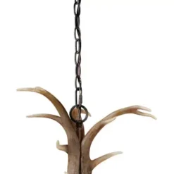 * Indoor Lighting|Budget Patriot Lighting® Yoho Black Walnut 6 Light Chandelier
