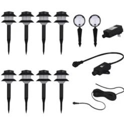 * Outdoor Lighting|Buy Patriot Lighting® Cheraw Low Voltage Led Landscape Light Set – 10 Pack
