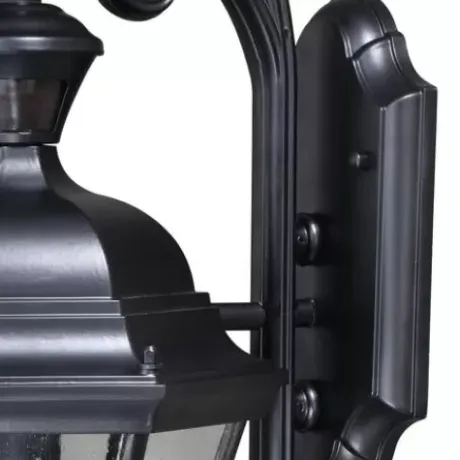 * Outdoor Lighting|Buy Patriot Lighting® Dualux® Aberdeen Shiny Black Outdoor Wall Light