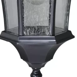 * Outdoor Lighting|Buy Patriot Lighting® Dualux® Aberdeen Shiny Black Outdoor Wall Light