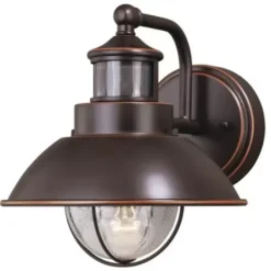 * Outdoor Lighting|Buy Patriot Lighting® Dualux® Harwich Burnished Bronze Outdoor Wall Light
