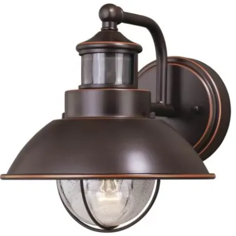 * Outdoor Lighting|Buy Patriot Lighting® Dualux® Harwich Burnished Bronze Outdoor Wall Light