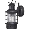 * Outdoor Lighting|Buy Patriot Lighting® Dualux® Hyannis Textured Black Outdoor Wall Light