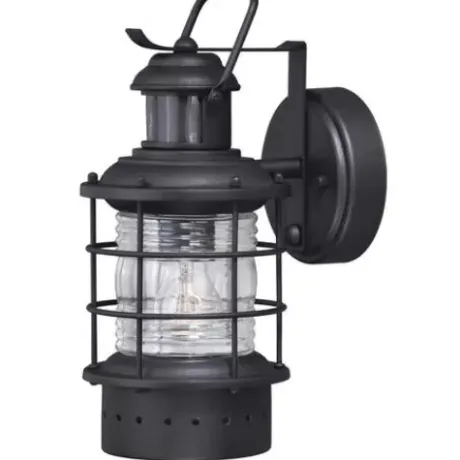 * Outdoor Lighting|Buy Patriot Lighting® Dualux® Hyannis Textured Black Outdoor Wall Light